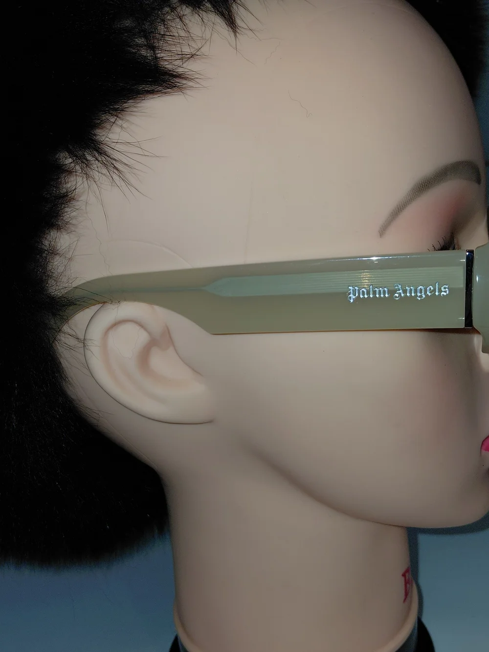 NIB Palm Angels Sand Brown GILROY Oval Sunglasses Peri051 Unisex